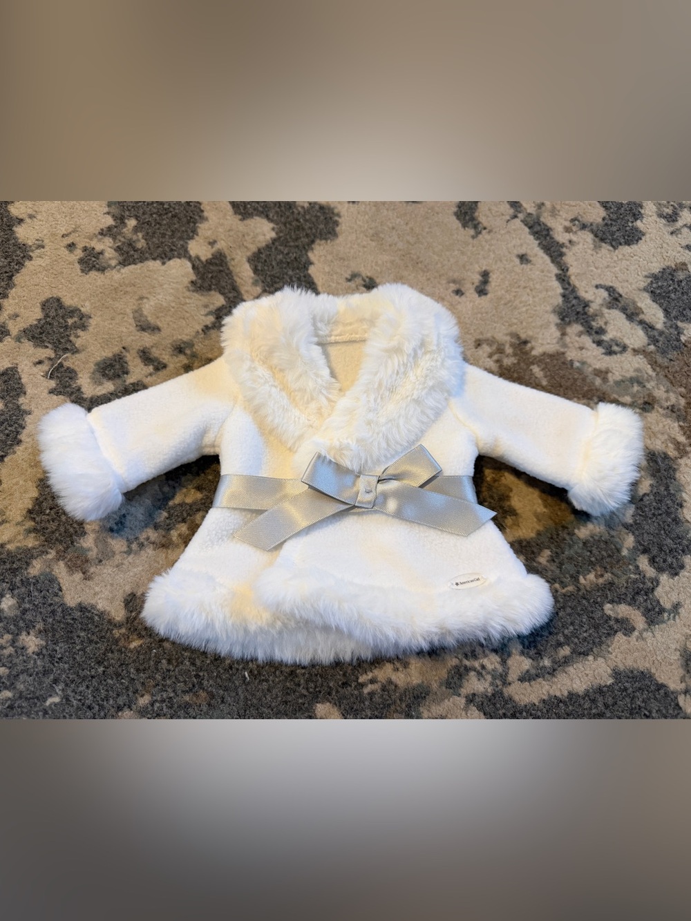 American Girl Soft As Snow Coat